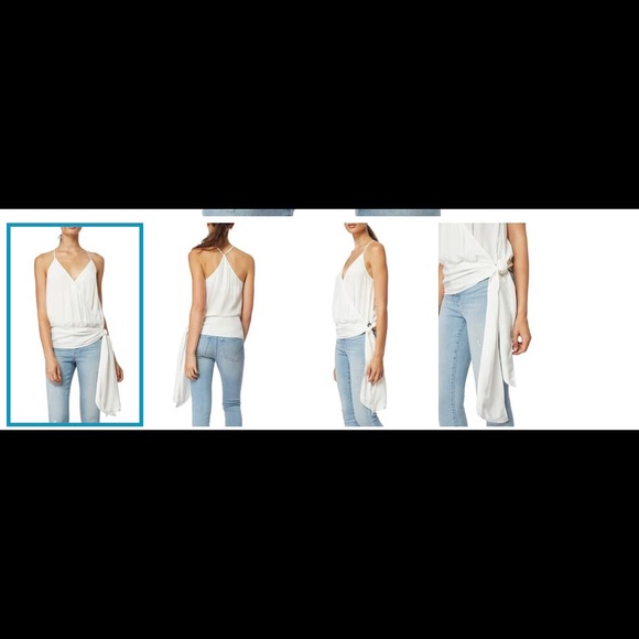 Habitual Breezy surplice tank camisole w side tie - Picture 2 of 2